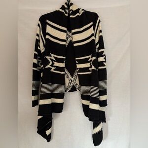 Ralph Lauren Black and Cream Cardigan